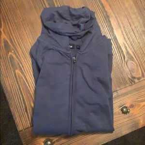 Dark Blue/Grey Full ZIP Jacket. Light weight